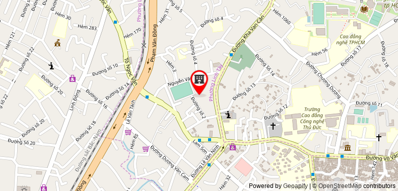 Bản đồ đến địa chỉ Công Ty TNHH Phần Mềm Mos Trường Thịnh