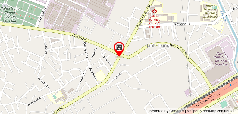 Bản đồ đến địa chỉ Công Ty TNHH SX TM DV Khang Thịnh Phát