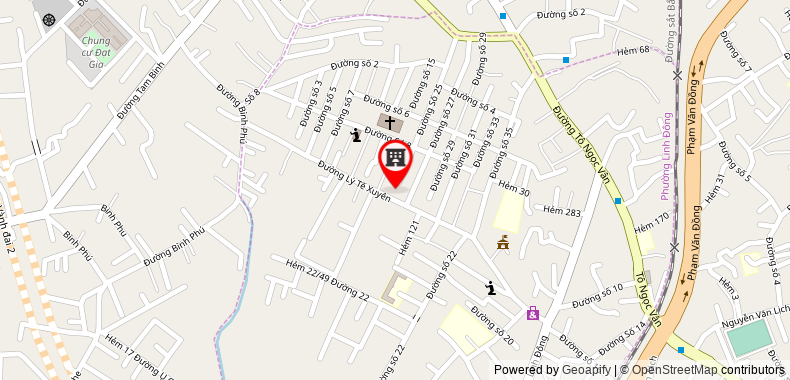 Bản đồ đến địa chỉ Công Ty TNHH Công Nghệ Led Đăng Quang