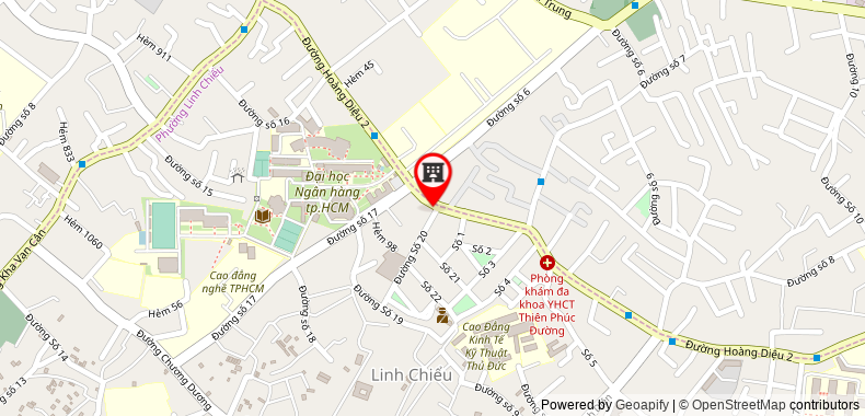 Bản đồ đến địa chỉ Công Ty TNHH Thanh Thiên Minh