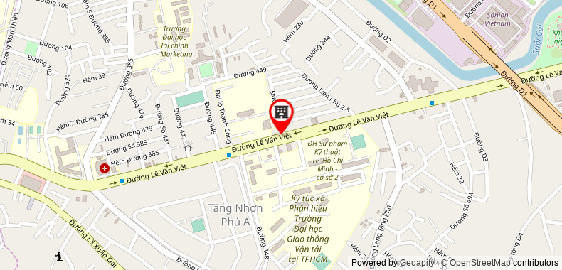 Bản đồ đến địa chỉ Công Ty TNHH Xuất Nhập Khẩu Nhất Thành Phát
