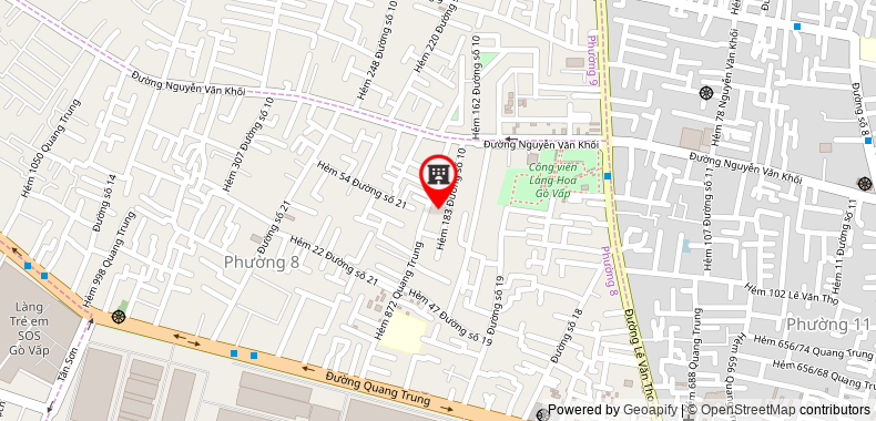 Bản đồ đến địa chỉ Công Ty TNHH Thực Phẩm Lâm Thắng