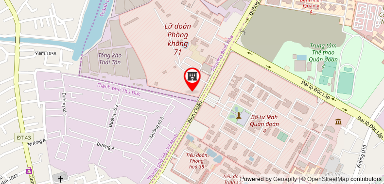 Bản đồ đến địa chỉ Công Ty TNHH Một Thành Viên Thực Phẩm Nguyễn Lâm