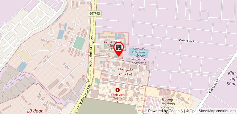 Bản đồ đến địa chỉ Công Ty TNHH TM - DV - SX Đồng Phục Phương Nam