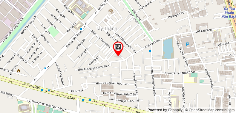 Bản đồ đến địa chỉ Công Ty TNHH Dịch Vụ Tiếp Thị Tài Vượng