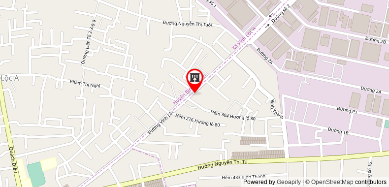 Bản đồ đến địa chỉ Công Ty TNHH Thương Mại Dịch Vụ Công Nghệ & Mã Vạch Quốc Khang