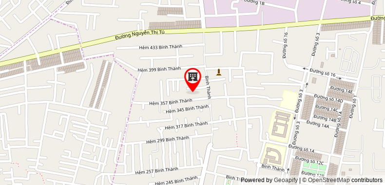 Bản đồ đến địa chỉ Công Ty TNHH Một Thành Viên Thương Mại Sản Xuất Thanh Trí