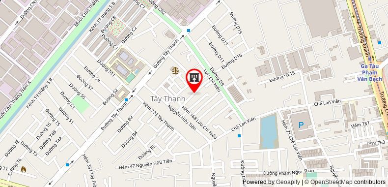 Bản đồ đến địa chỉ Công Ty TNHH Hạnh Tân Phú