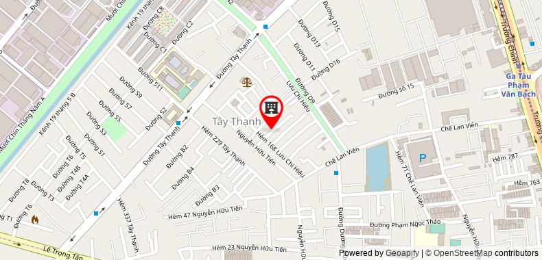 Bản đồ đến địa chỉ Công Ty TNHH Thương Mại Sản Xuất Bao Bì Việt Phú