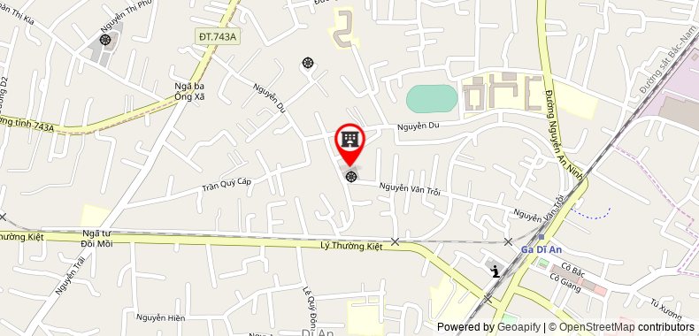 Bản đồ đến địa chỉ Công Ty TNHH Sản Xuất Thương Mại Thiên Gia Phú