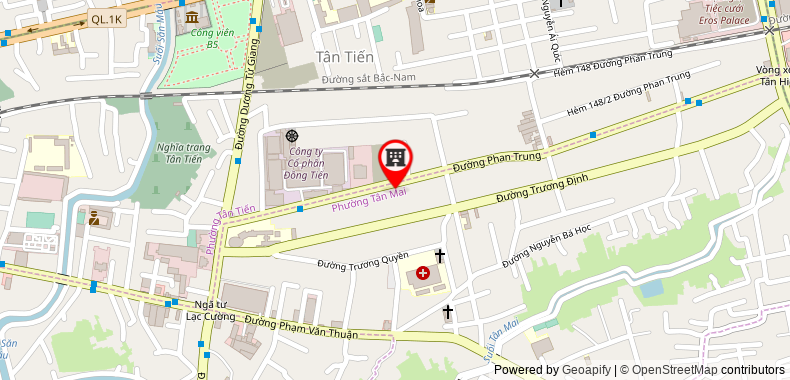 Bản đồ đến địa chỉ Công Ty TNHH Sản Xuất Và Thương Mại Bông Định Thành