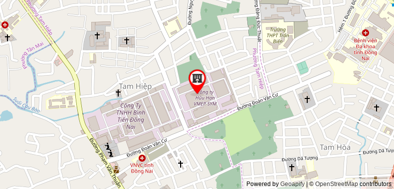 Bản đồ đến địa chỉ Công Ty TNHH Âm Nhạc Trần Quang Hiển