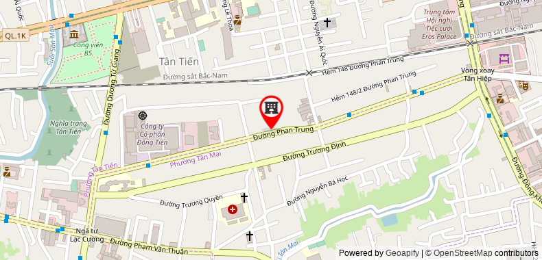 Bản đồ đến địa chỉ Công Ty TNHH Thanh Niên