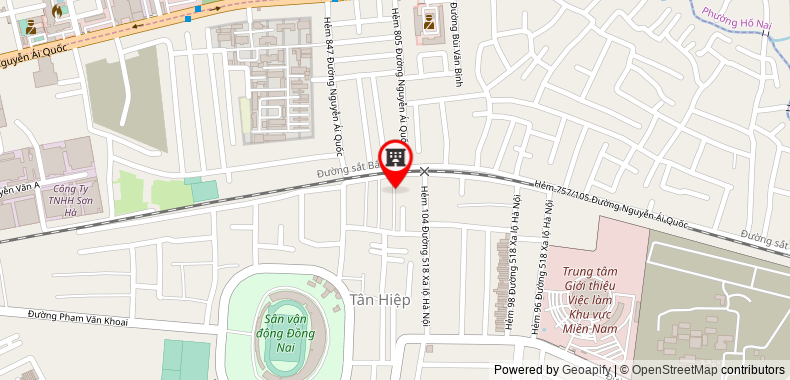 Bản đồ đến địa chỉ Công Ty TNHH Vn Nam Đạt