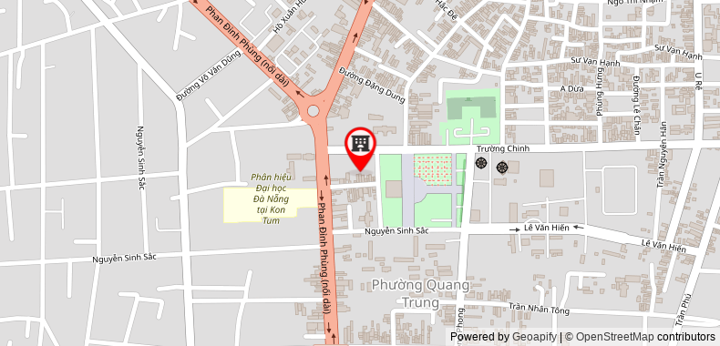 Bản đồ đến địa chỉ Công Ty TNHH MTV Đầu Tư Và Xây Dựng Phú Phong