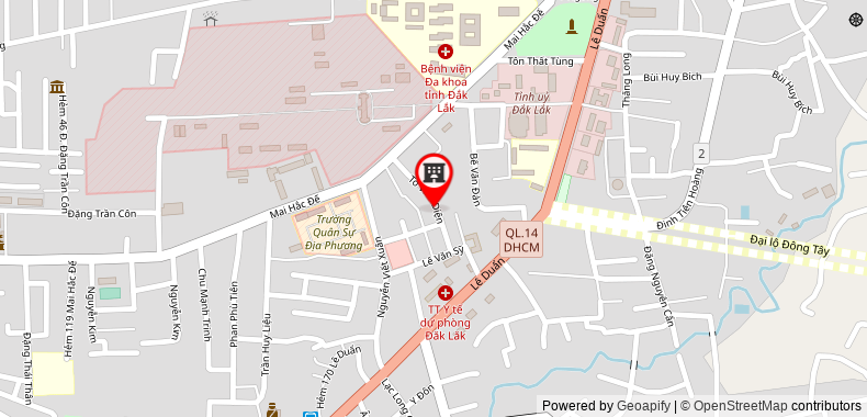 Bản đồ đến địa chỉ Công Ty TNHH Thương Mại Dịch Vụ Huy Hà Đắk Lắk