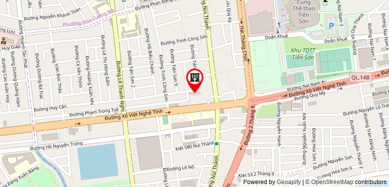 Bản đồ đến địa chỉ Công Ty TNHH MTV Quảng Cáo Lê Trung Thành