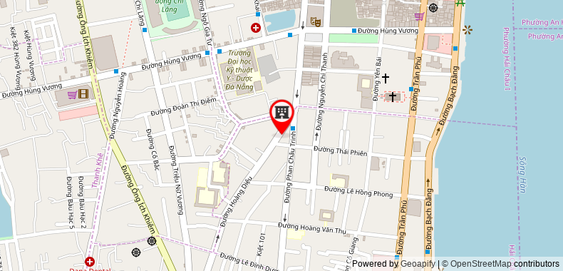 Bản đồ đến địa chỉ Công Ty TNHH Giặt Ủi Đà Nẵng