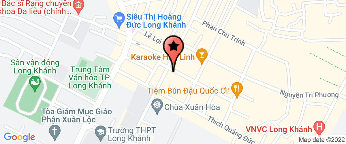 Bản đồ đến địa chỉ Công Ty TNHH Thương Mại Dịch Vụ Đầu Tư Long Khanh