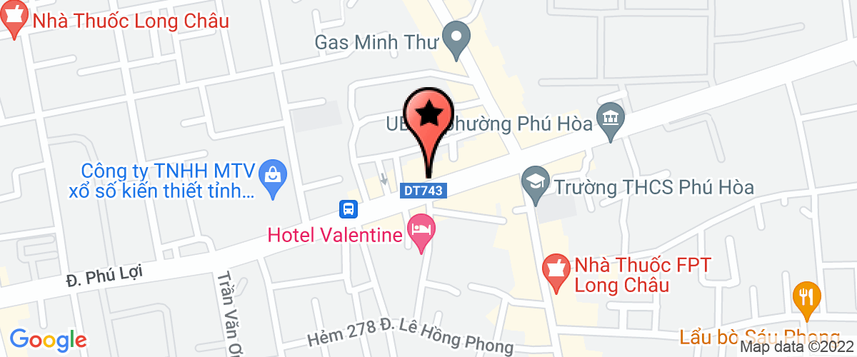 Bản đồ đến địa chỉ Công Ty TNHH Một Thành Viên Thương Mại Ly.T.Ton Ve.Ne.E.R Co.L.T.D