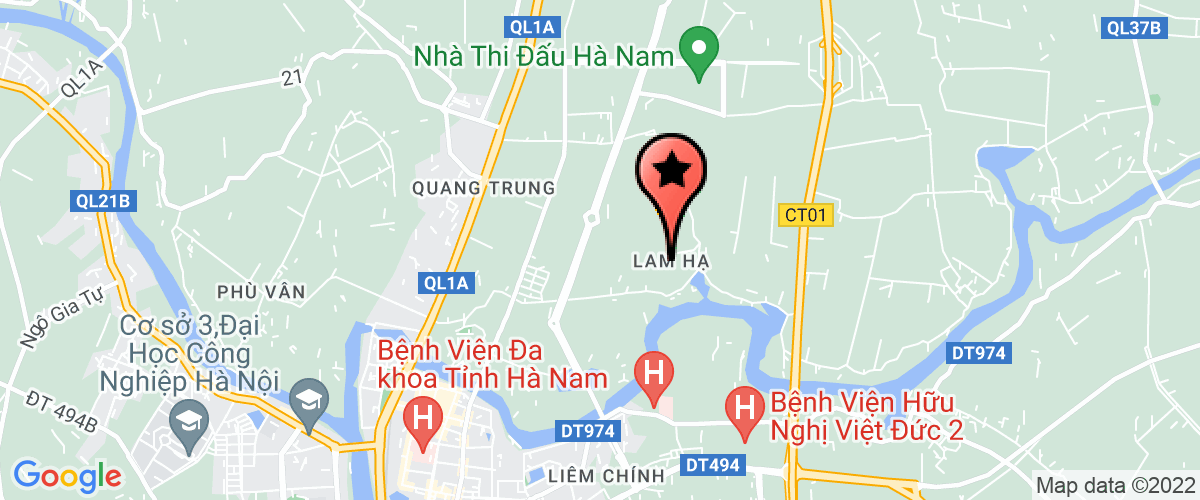 Bản đồ đến địa chỉ Công ty in Hà Nam