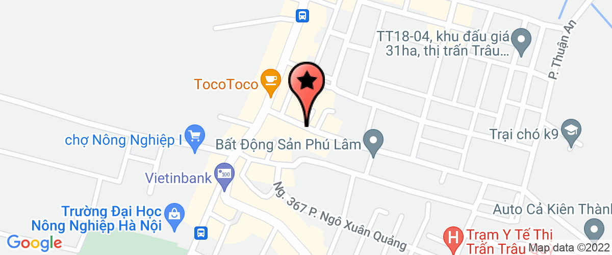 Bản đồ đến địa chỉ Công Ty TNHH Công Nghệ Hùng Nguyễn