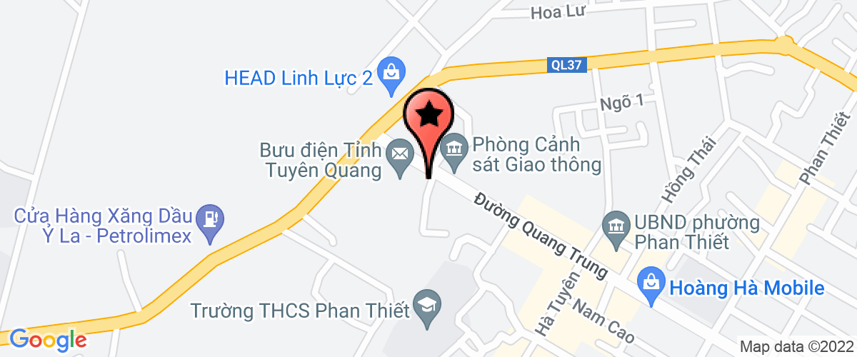 Bản đồ đến địa chỉ Công Ty Trách Nhiệm Hữu Hạn Một Thành Viên Thương Mại Mai Hoàng
