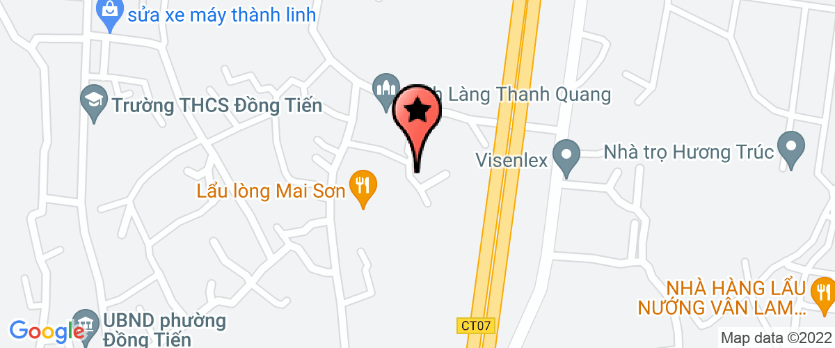 Bản đồ đến địa chỉ Công Ty TNHH Hana Việt Hàn