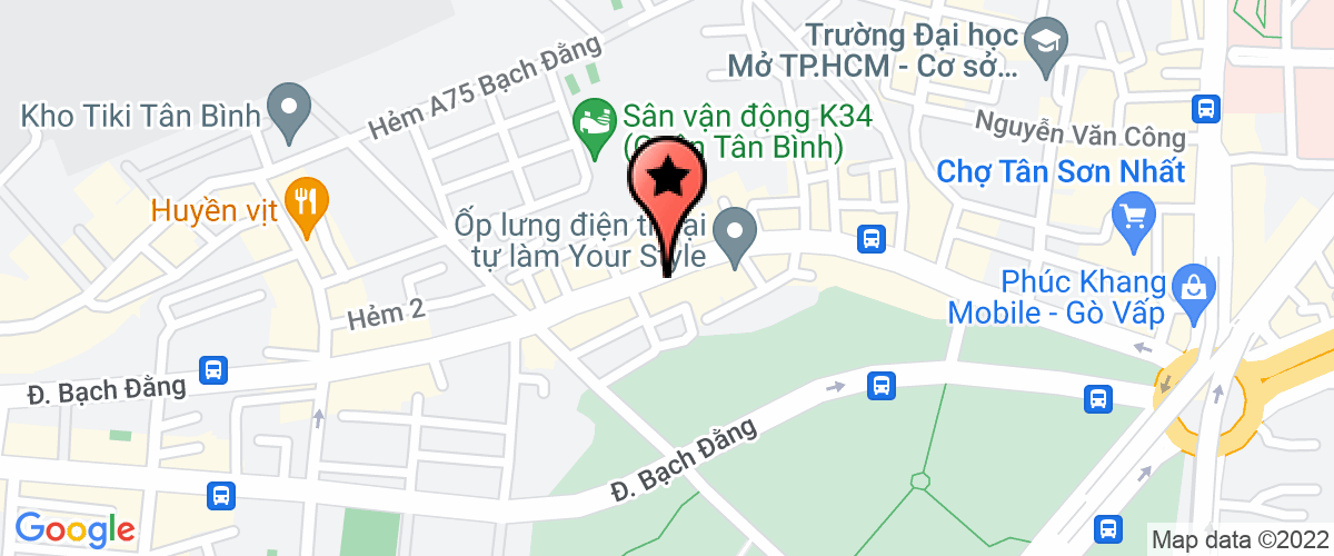 Bản đồ đến địa chỉ Công Ty TNHH Giải Trí Ánh Dương Việt