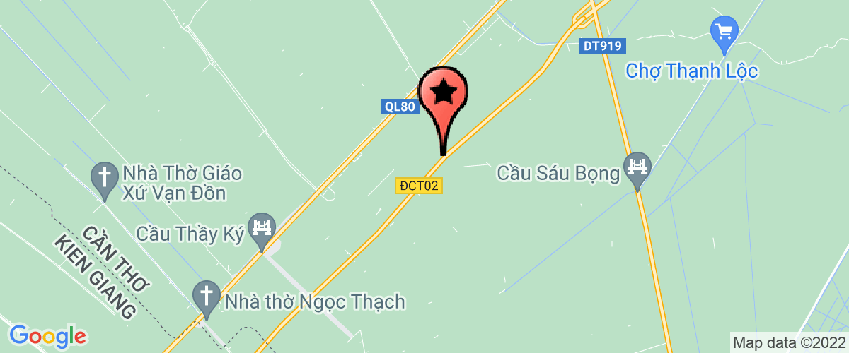 Bản đồ đến địa chỉ Trạm Khuyến Nông Huyện Vĩnh Thạnh