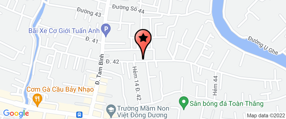 Bản đồ đến địa chỉ Công Ty TNHH Thương Mại Dịch Vụ Xây Dựng Phú Đại Thành