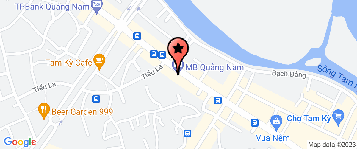 Bản đồ đến địa chỉ Chi Nhánh Công Ty Cổ Phần Cấp Thoát Nước Quảng Nam Tại Tam Kỳ - Công Ty Cấp Thoát Nước Tam Kỳ