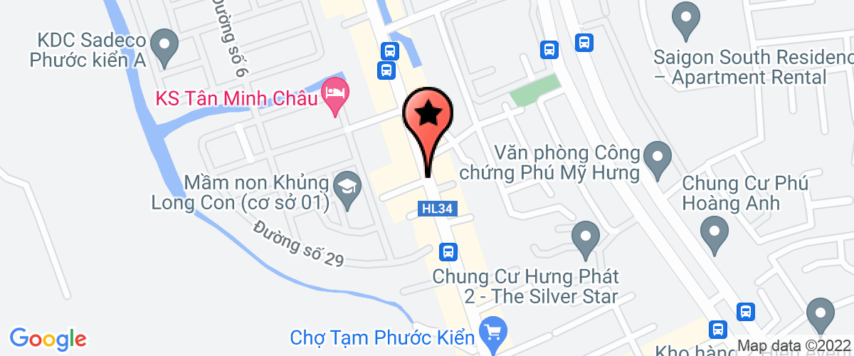 Bản đồ đến địa chỉ Công Ty TNHH Một Thành Viên Thái Thành Đăng