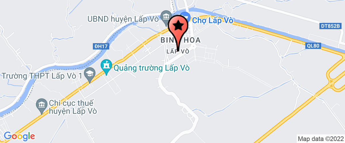 Bản đồ đến địa chỉ Trạm Thú Y huyện Lấp Vò