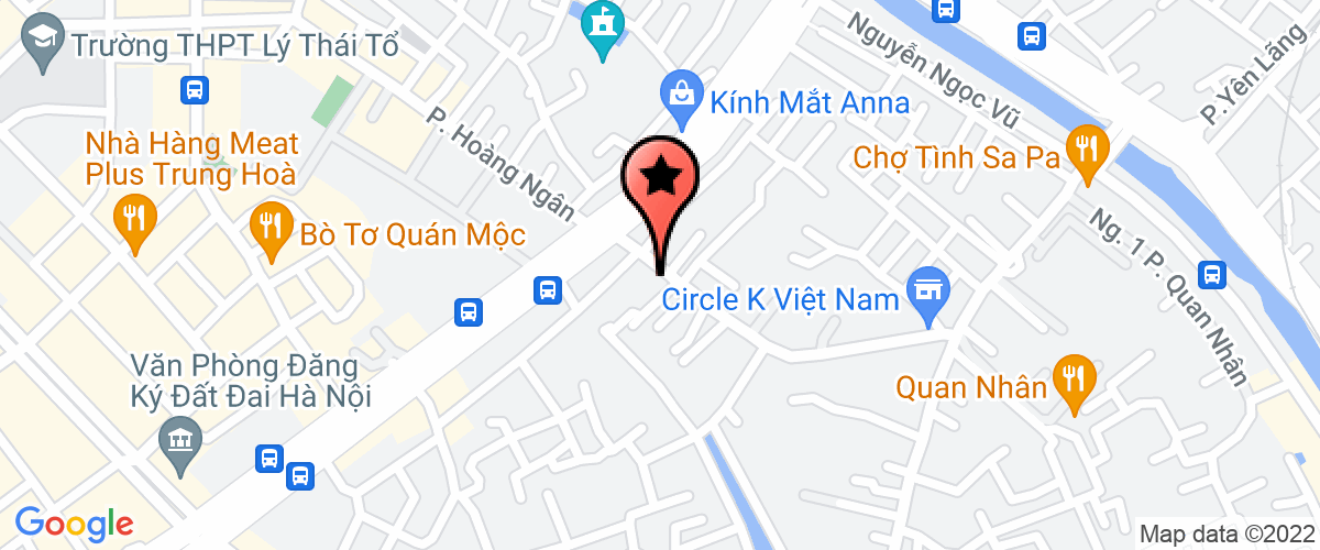 Bản đồ đến địa chỉ Công Ty Cổ Phần Máy Tính Việt Nam Pc Top One