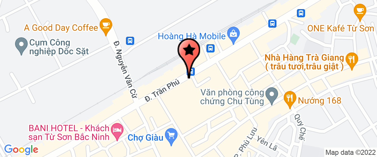 Bản đồ đến địa chỉ Chi Cục Thi Hành án Dân Sự Thị Xã Từ Sơn