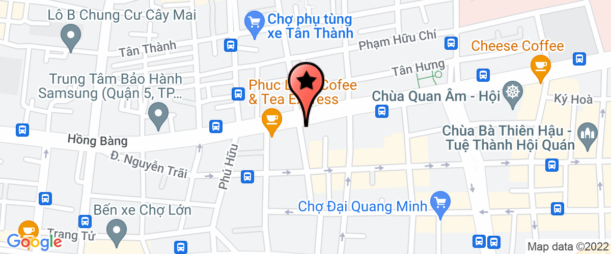 Bản đồ đến địa chỉ Công Ty TNHH Nha Khoa Thuận Kiều