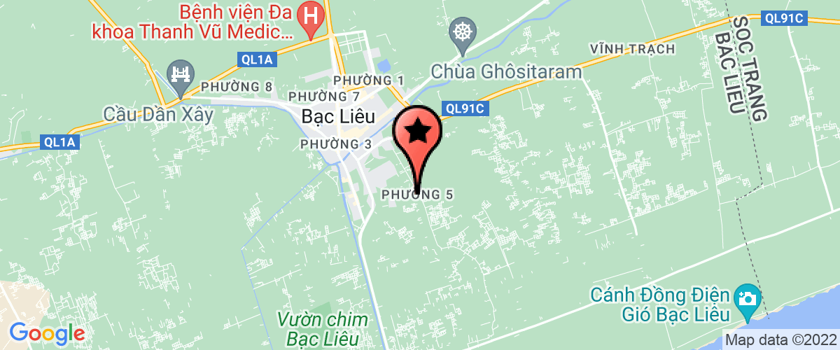 Bản đồ đến địa chỉ Công Ty TNHH Thương Mại Dịch Vụ Xây Dựng Không Gian Việt