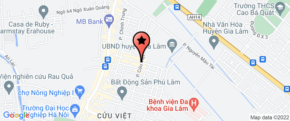 Bản đồ đến địa chỉ Công Ty Cổ Phần Đầu Tư Thương Mại Và Dịch Vụ Chăm Sóc Xe Hơi Việt Nam