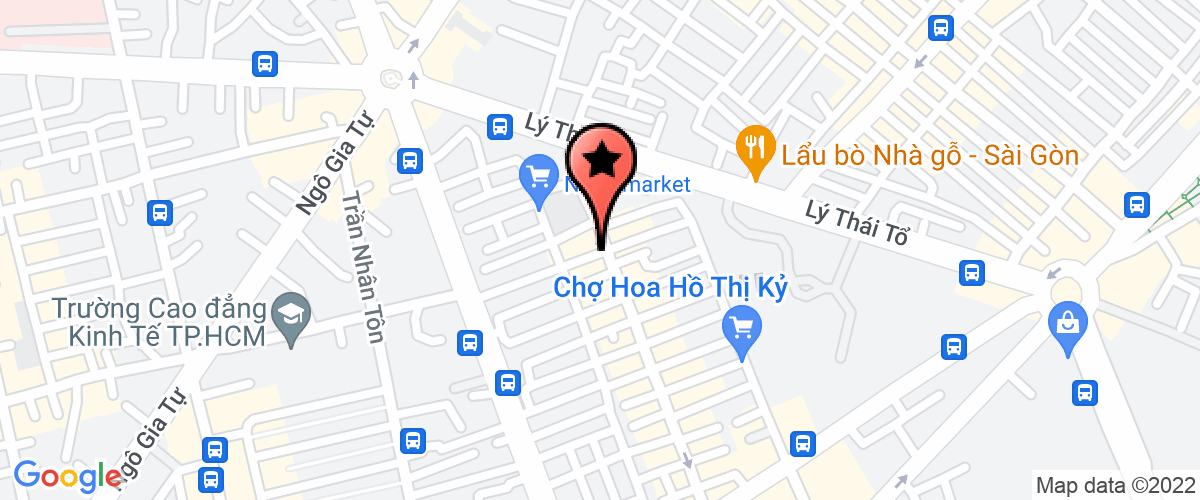 Bản đồ đến địa chỉ Công Ty TNHH Thương Mại Và Dịch Vụ Hoa Tươi Minh Minh