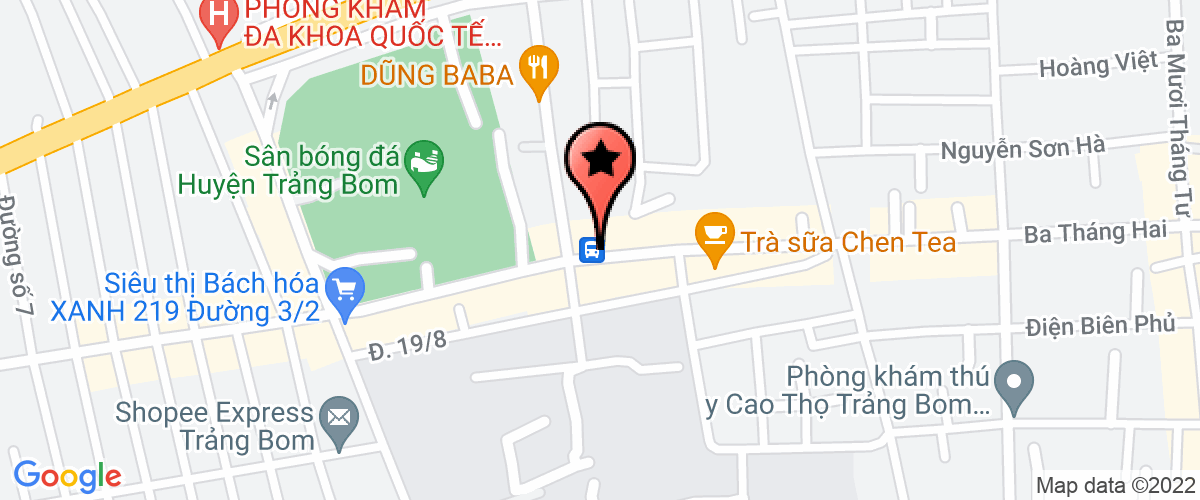 Bản đồ đến địa chỉ Công Ty TNHH SX TM & DV Khang Minh Ngọc