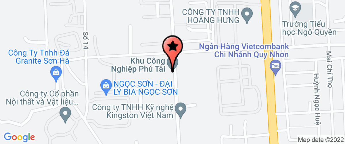 Bản đồ đến địa chỉ Công Ty TNHH Một Thành Viên Sáng Tạo á Châu Quy Nhơn