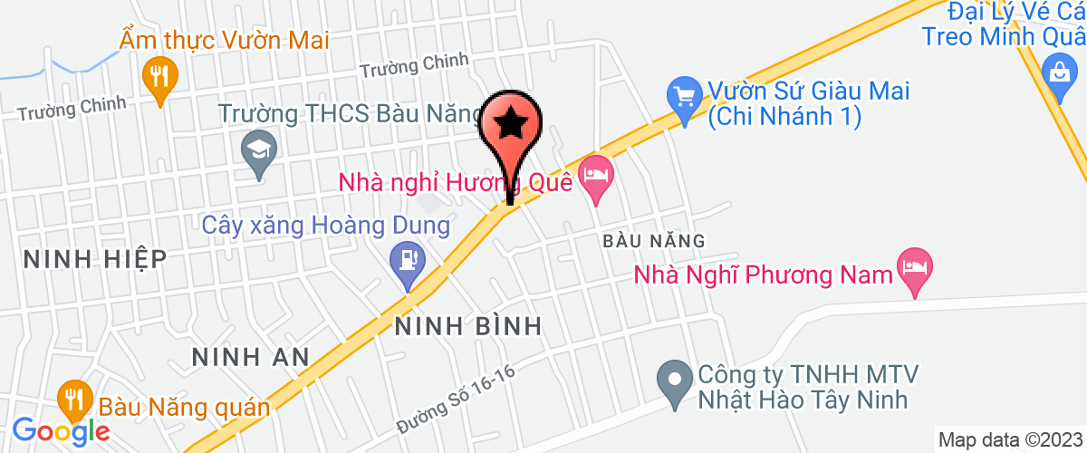 Bản đồ đến địa chỉ Chi Nhánh Công Ty Cổ Phần Tập Đoàn Hoa Sen Tại Dương Minh Châu - Tây Ninh