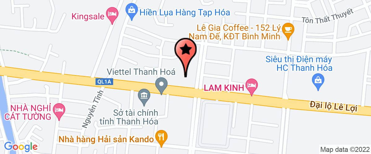 Bản đồ đến địa chỉ Công Ty TNHH Thương Mại & Du Lịch Quốc Tế Long Hải