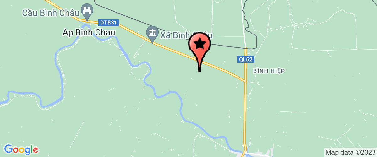 Bản đồ đến địa chỉ UBND xã Bình Tân