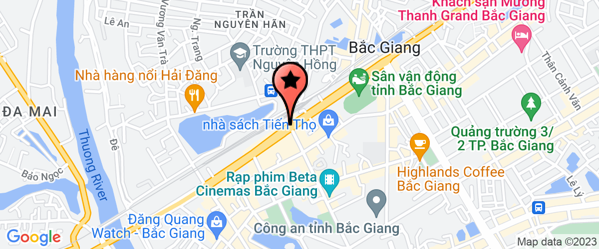 Bản đồ đến địa chỉ Công Ty Cổ Phần Đầu Tư Xây Dựng Cựu Chiến Binh Bắc Giang