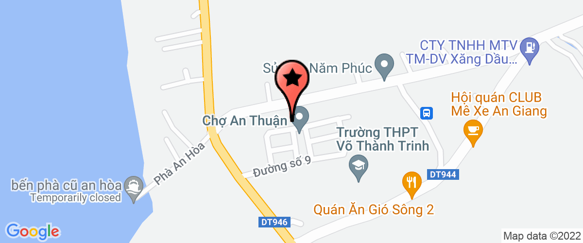 Bản đồ đến địa chỉ Công Ty TNHH Nội Ngoại Thất Hữu Phước