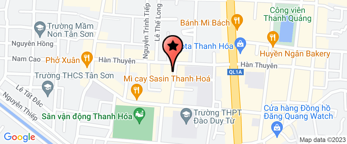 Bản đồ đến địa chỉ Công Ty TNHH Dịch Vụ Tài Chính Đại Tín
