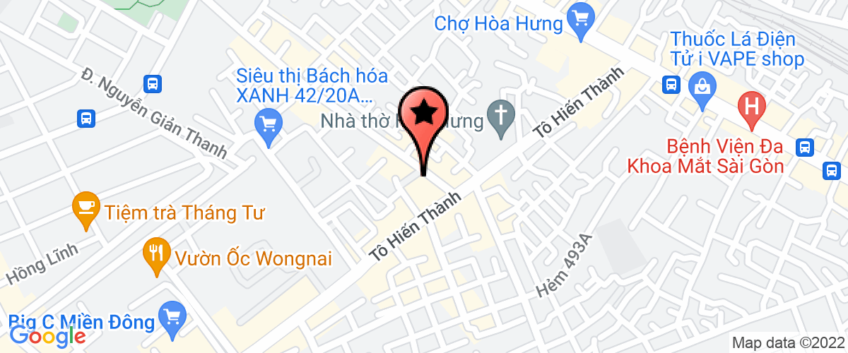 Bản đồ đến địa chỉ Công Ty Cổ Phần TM & DV Tư Vấn Đầu Tư Tat - Việt Tín