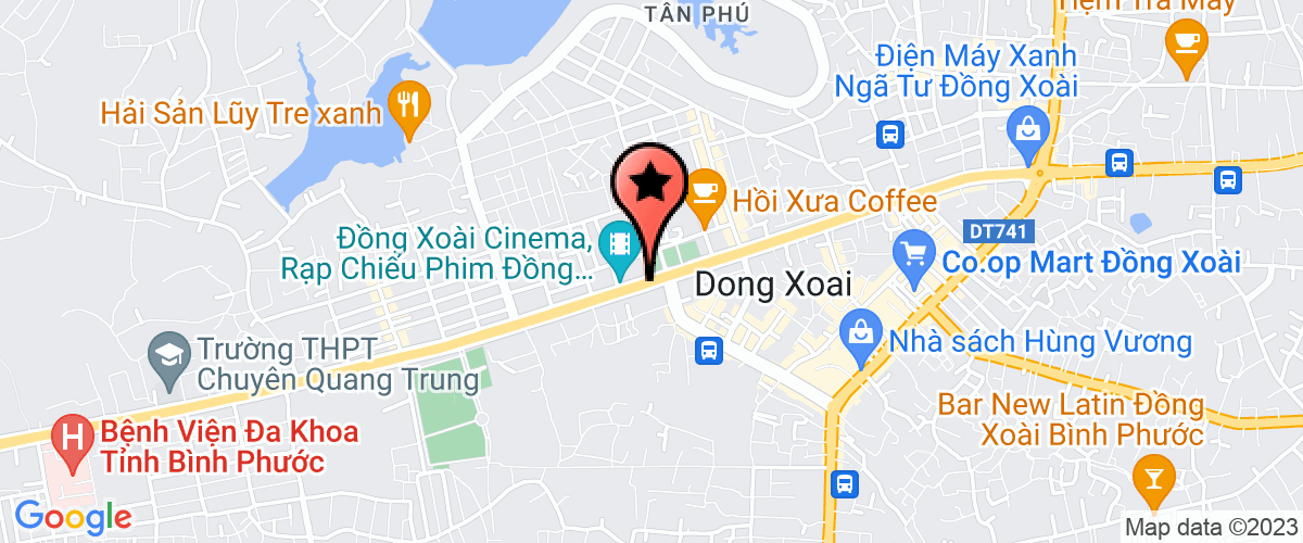 Bản đồ đến địa chỉ Sở Thông Tin và Truyền Thông Tỉnh Bình Phước